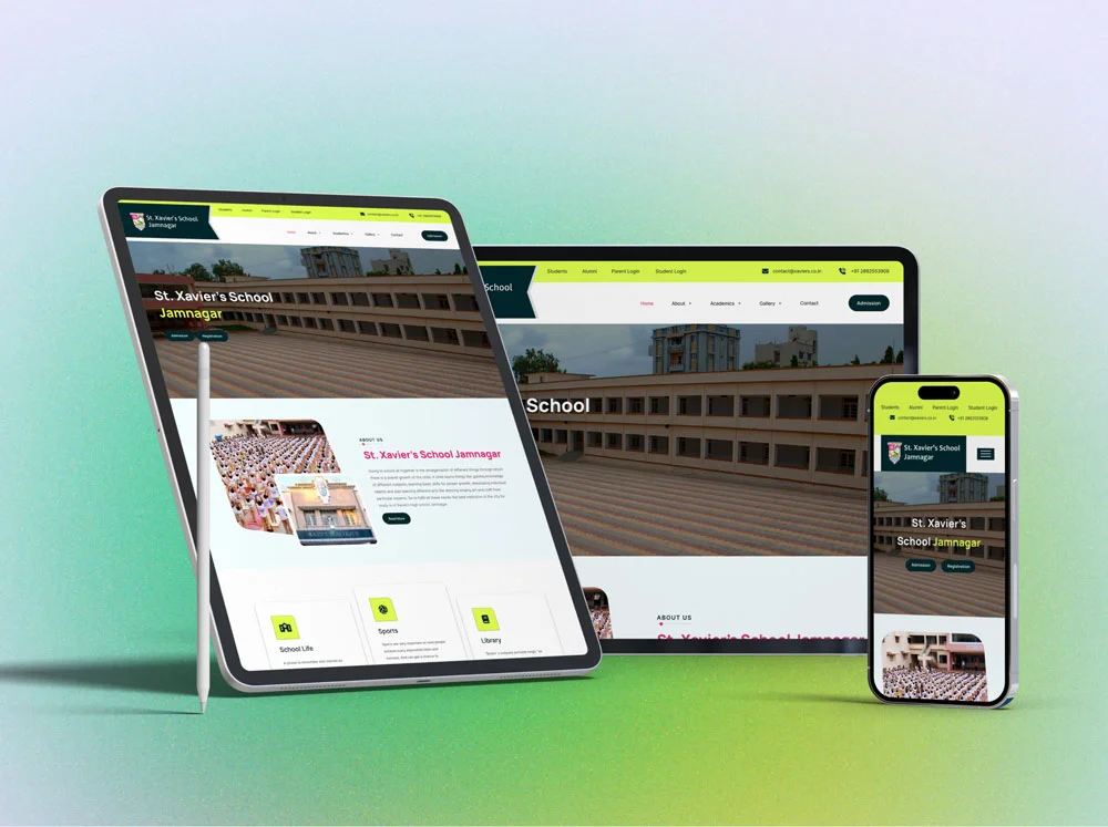 Modern UI UX web design project for client by Lofty Technologies